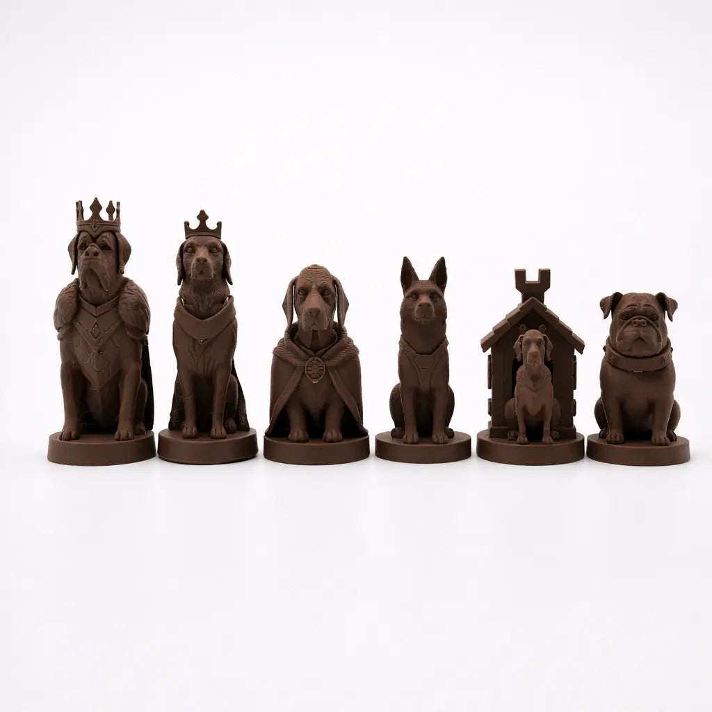 Kedi ve Köpek Temalı Satranç Takımı